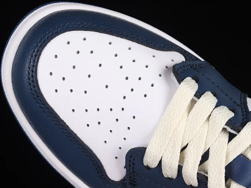 All categories Air Jordan Jordan series basketball shoes Air Jordan 1 Low Z version Air Jordan 1 Low AJ1 Joe 1 white and blue low-top casual sneakers CZ0790-065
